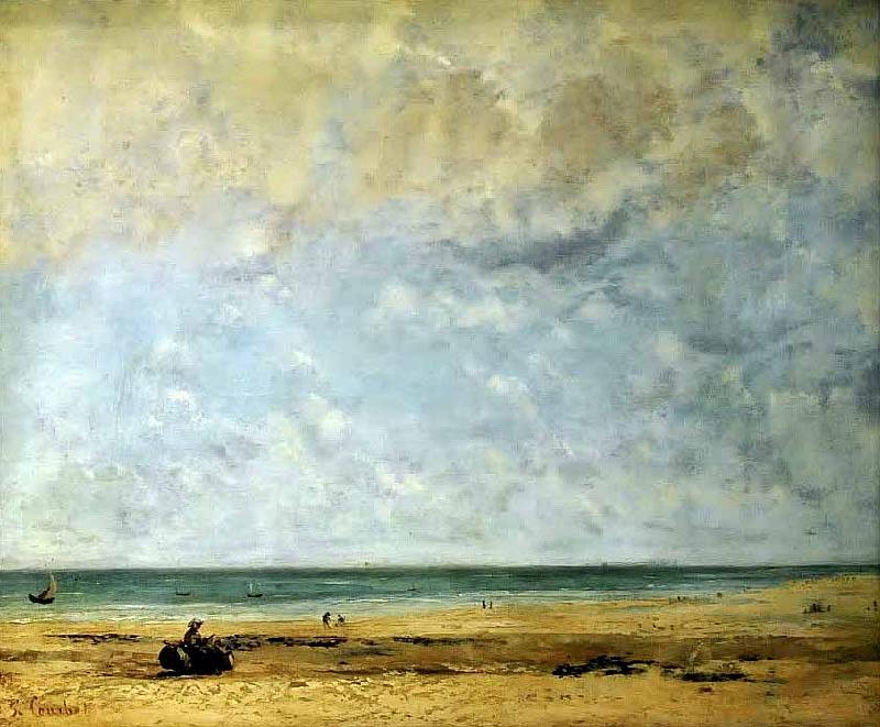 Gustave Courbet Seashore Germany oil painting art